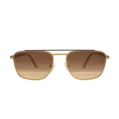 prada gold frame sunglasses